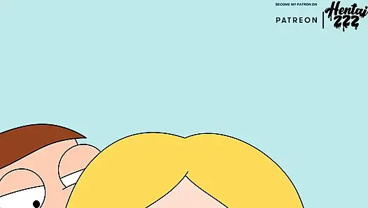 FAMILY GUY PETER CREAMPIES FRANCINE AMERICAN DAD