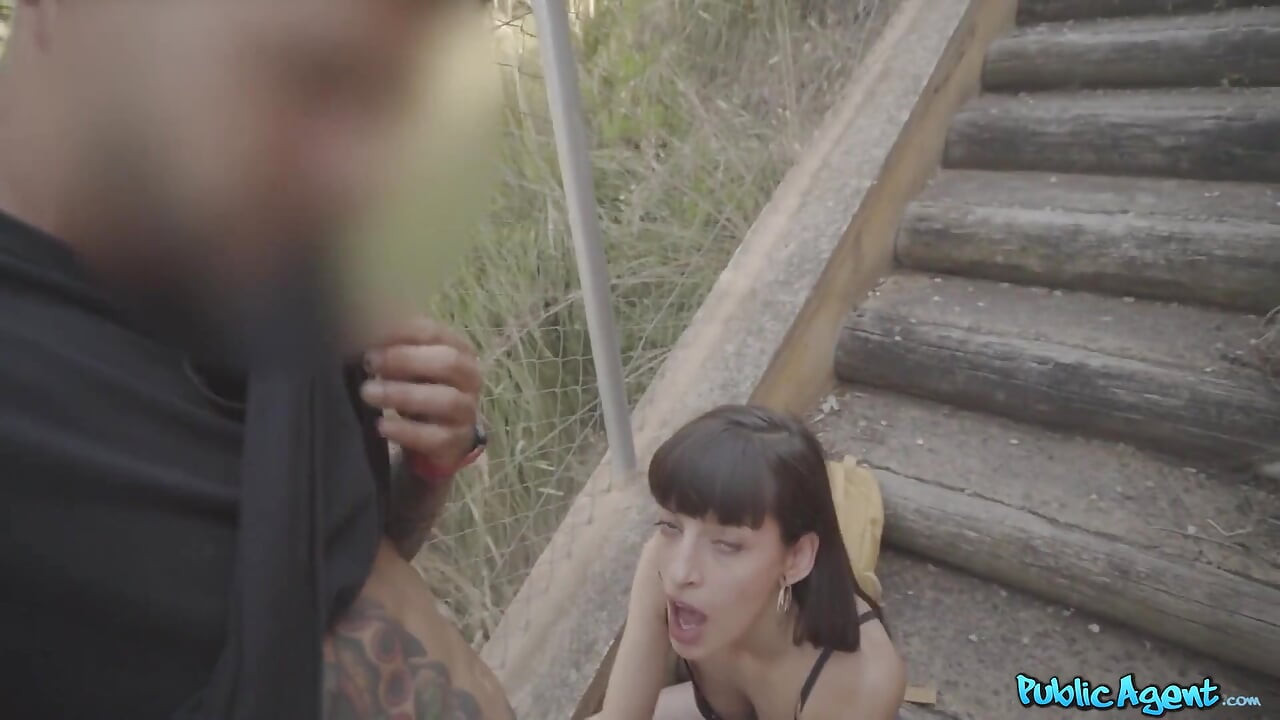 Public Agent - Spanish Babe Caomei with Nose Ring Craves Stranger Dick