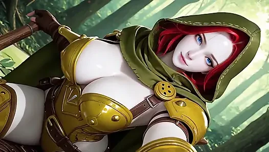 Verzauberter forest rogue: sinnliche fantasie-abenteuer