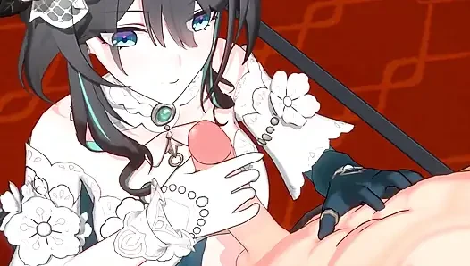 Honkai Star Rail - Ruan Mei X Caelus Passionate Sex - 3D Hentai Animation