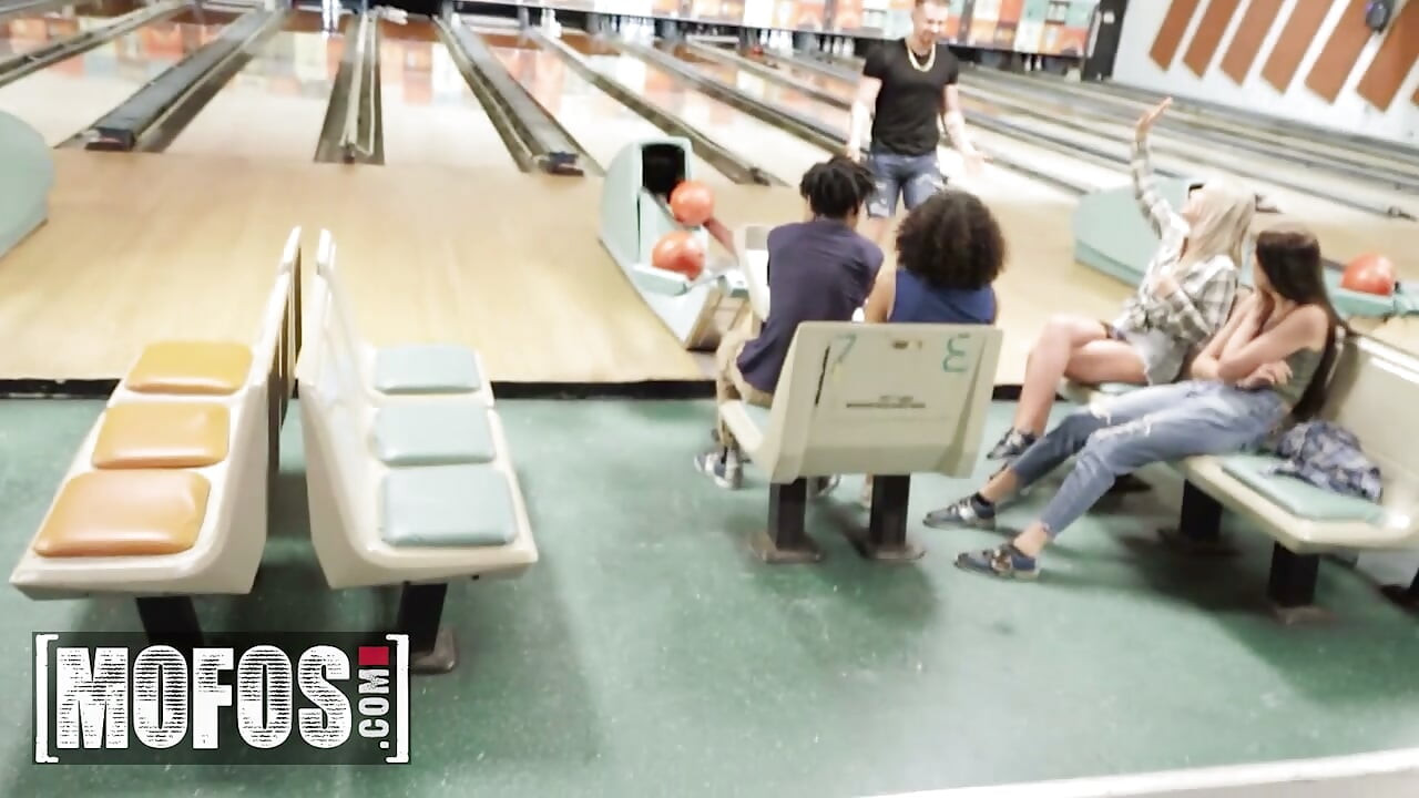 MOFOS - Kinky Brunette Gaby Ortega Turns A Bowling Night Into A Naughty Public Fuck Session