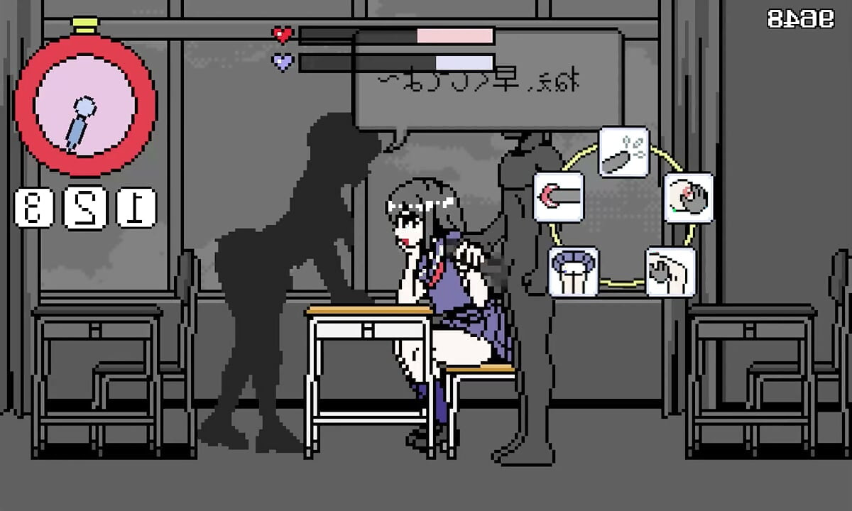 HENTAI 게임에서 섹시한 암캐가 거칠게 박히고 싶어한다