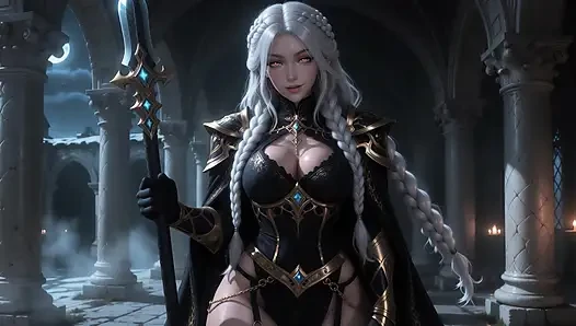 Ciri ordered to be fucked in the abandoned castle.