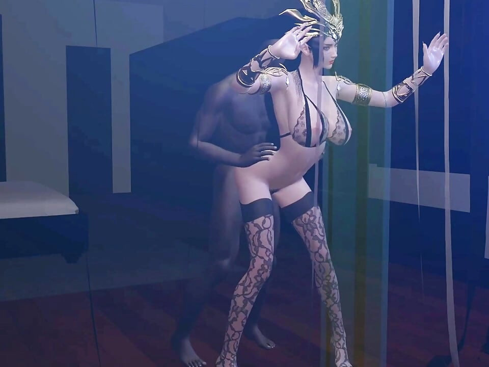 Sedução 3D Desencadeada: Deusa das Curvas - Animação 3D Hentai