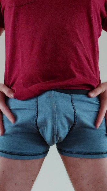Getting a boner in my boxers