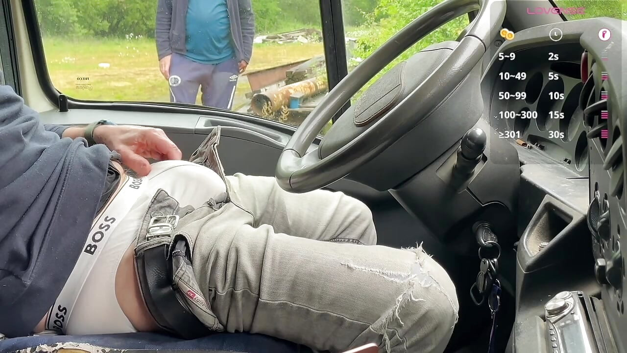 Two Guys Truck Session Gets Intense