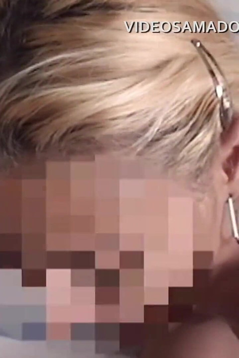 Brazilian blonde moans hot fucking from behind