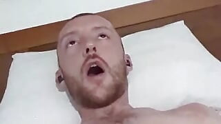 Twink wanking for daddy