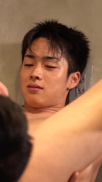 Stunning moment from "Athletic Japanese Boy Seduced and Fucked"
