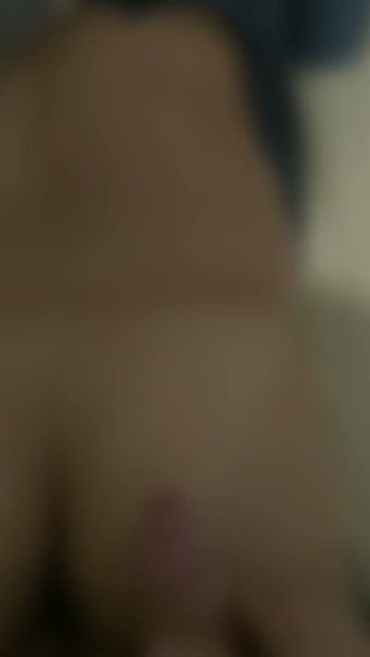 Morning cum shot on big white ass | Clip 1