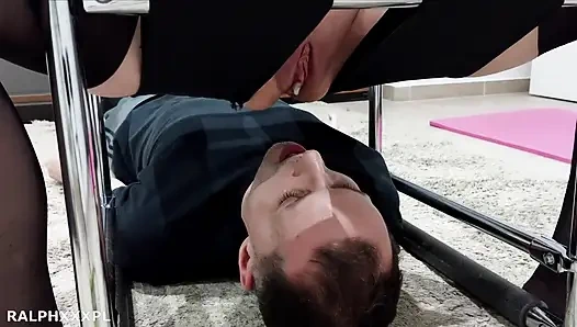 Aldatılan adam döl yeme derlemesi temizleme döl öpücüğü sidik