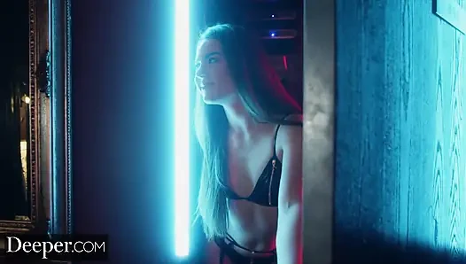 Deeper - Kayden and Kenna fuck VIP in strip club booth