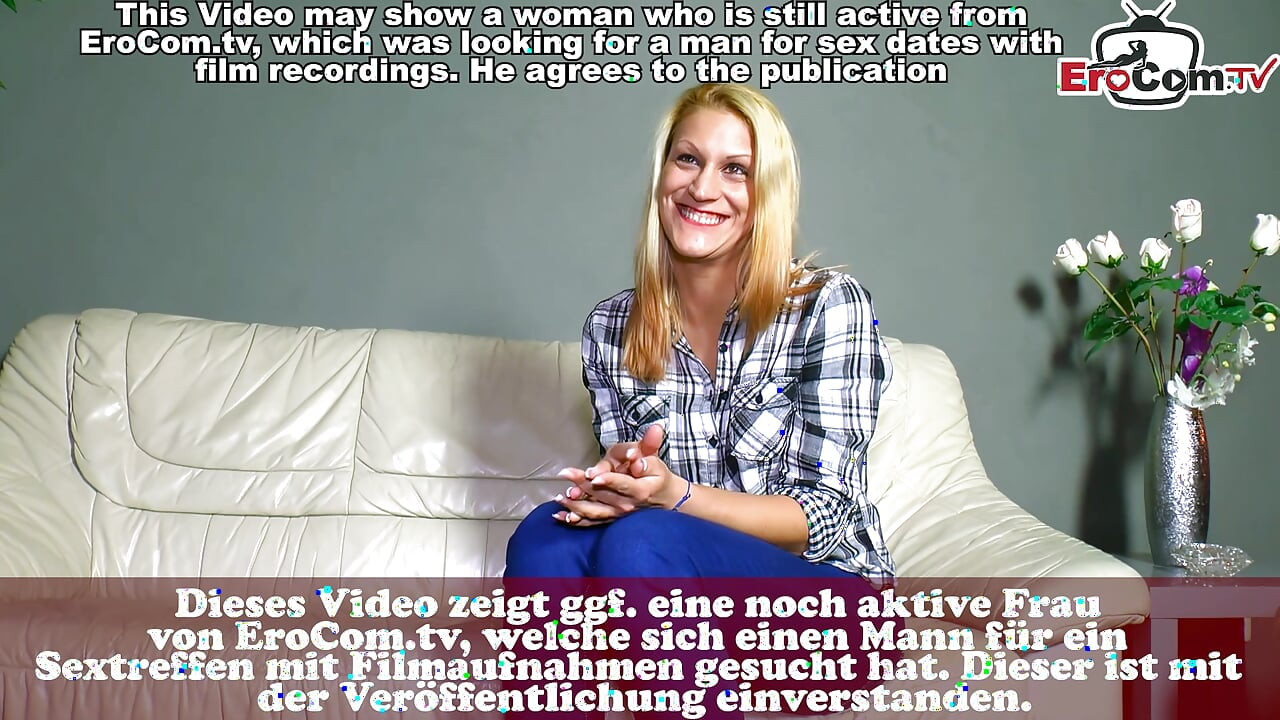 İlk seks oyuncu seçiminde komşu Alman sarışın