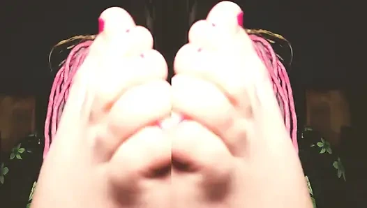 Foot fetish JOI with sensual CEI for Gooner boys with Goddess Lana