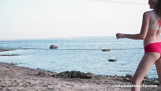 Bola voli pantai yang sensasi 2