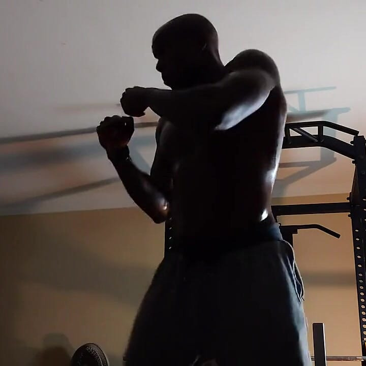 Boxing drills from yesterday