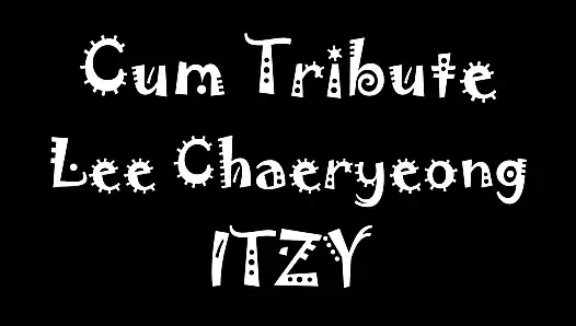 Boşalmak haraç lee chaeryeong itzy