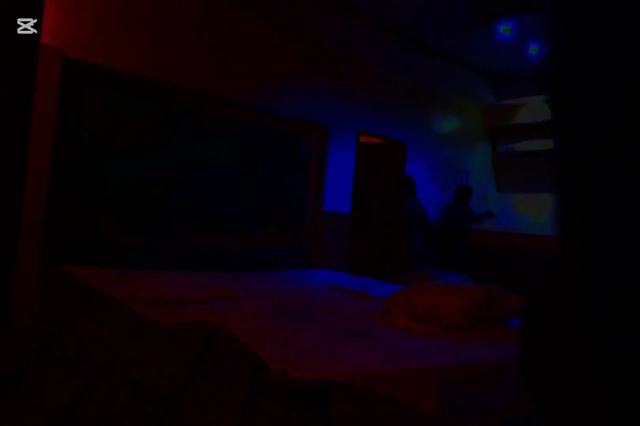 Hard Fucked In Motel With Red Light Part 3