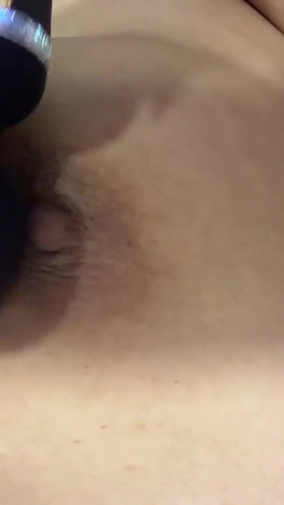 I masturbate my big tits with a very delicious vibrator | Clip 1