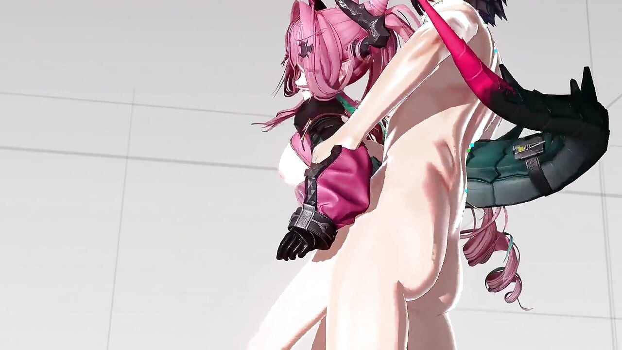 Arknights Endfield - Yvonne la danza seductora se convierte en sexo - animaciones hentai en 3d