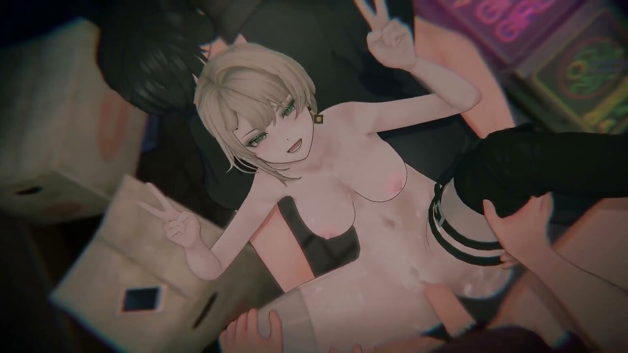 girls' Frontline 2 Exilium Sextans Checkmate and Mind Erase (bound T-doll & Hardcore POV 3D Hentai) (4k60fps)