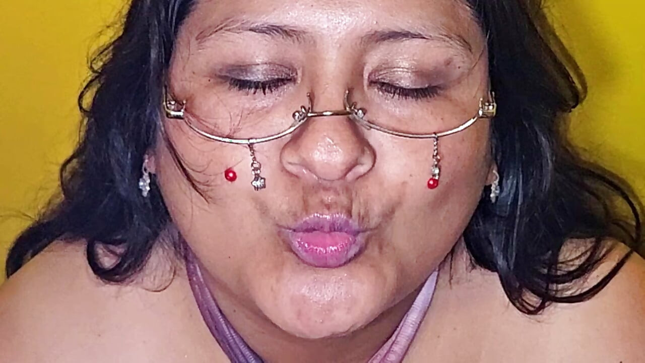 Using my belly to get cum