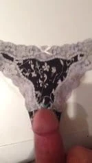 I cum on a string stolen sister in law 1