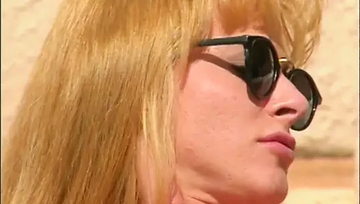 Hot Blonde Wants Big Cock in the Pool