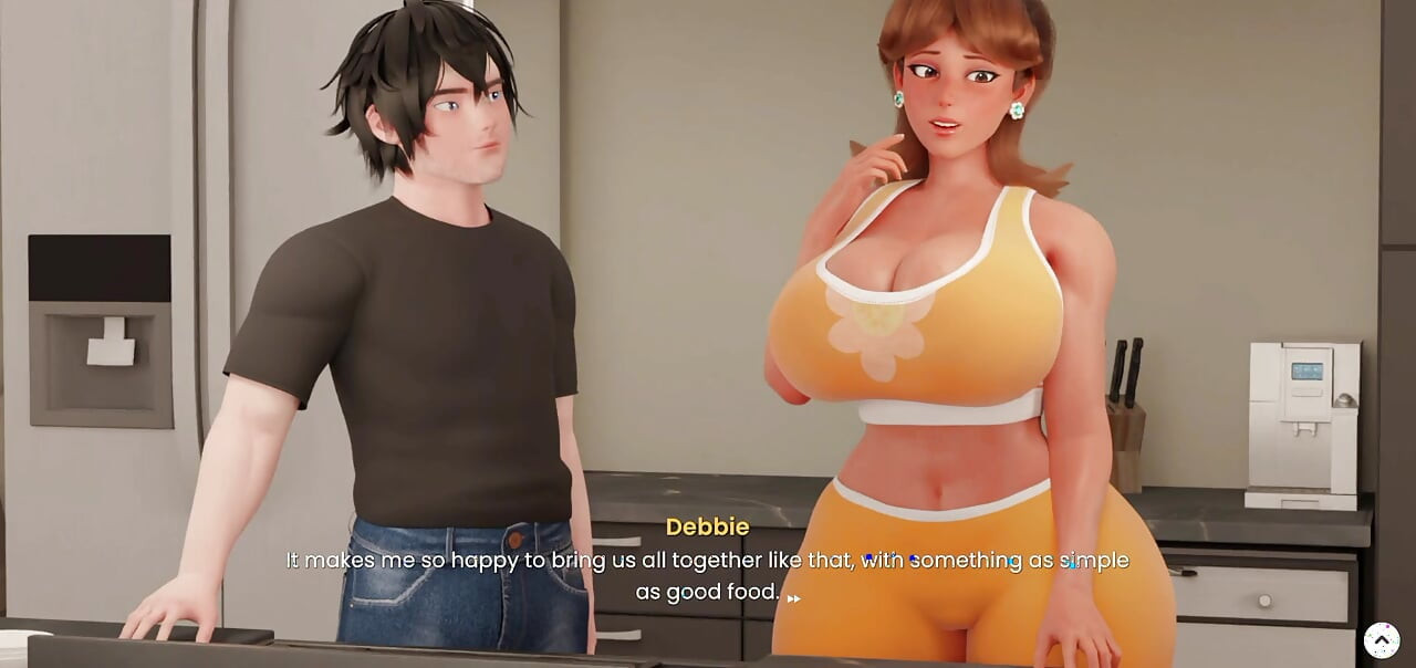 Mansão Dias parte 1 Debbie enorme corpo