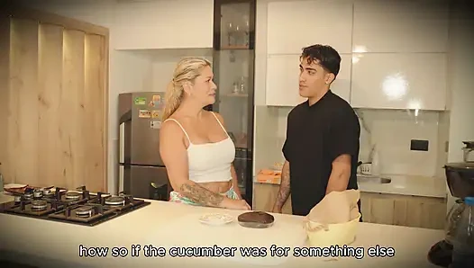 My step-son with the big dick wants to teach me a lesson by fucking my unfaithful MILF pussy without his stepdad finding out