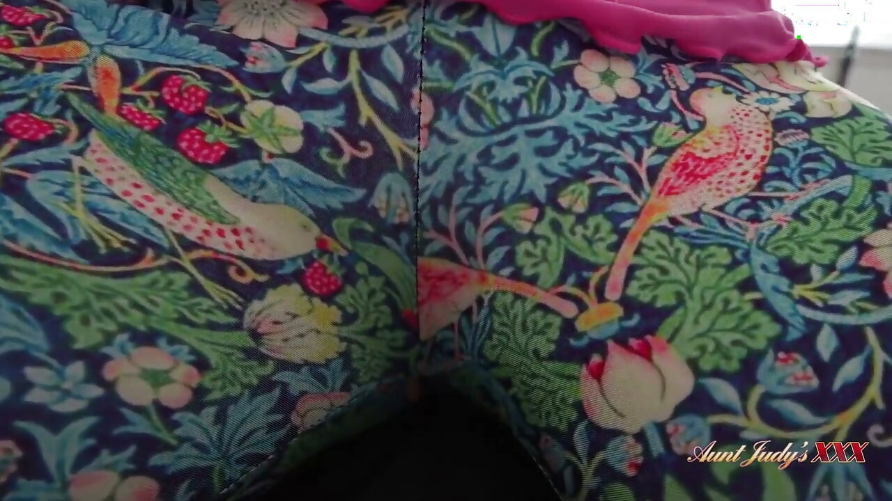 AuntJudysXXX - Laundry Day with your 53yo Stepaunt Jamie (POV)