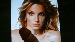 My cum on Britney Spears