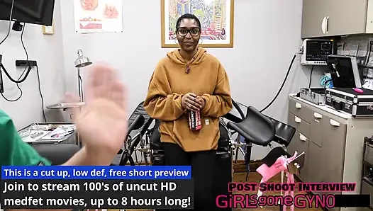 Daisy Mynx's 1st EVER Gyno Exam