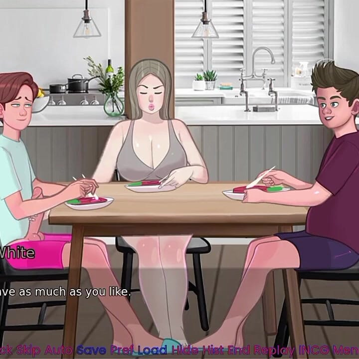 My Bestfriends Step-mom Sucks My Cock Under the Table While My Bestfriend Is Right There.