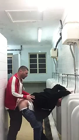 A quicky in a public wc