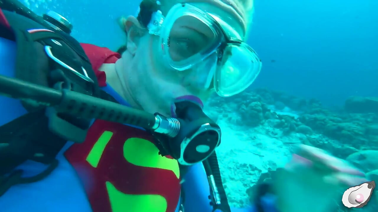 Supergirl Meets the Horniest Octopus in Bonaire