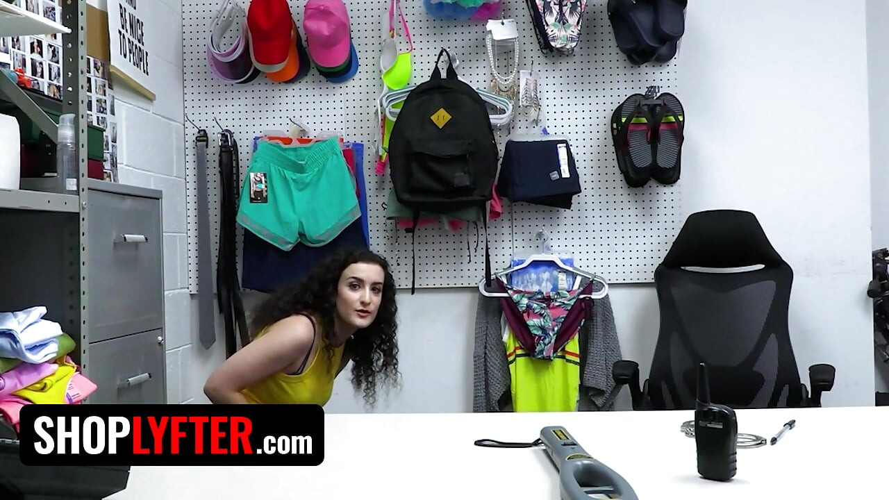 Shoplyfter - Hot Teen Has to Fuck Her Way Out After Getting Caught Stealing Valuable Goods