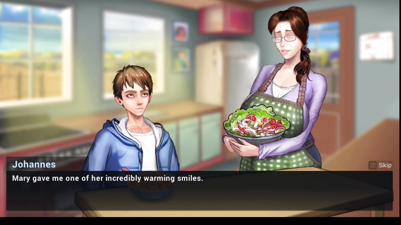 taffy tales #15 - I diped my cock in Mary's salad.