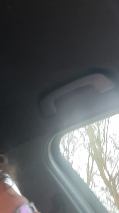 Hot Feet of Cute German Twink – White Lacquer Nails in the Car, Private POV Experience. | Clip 1
