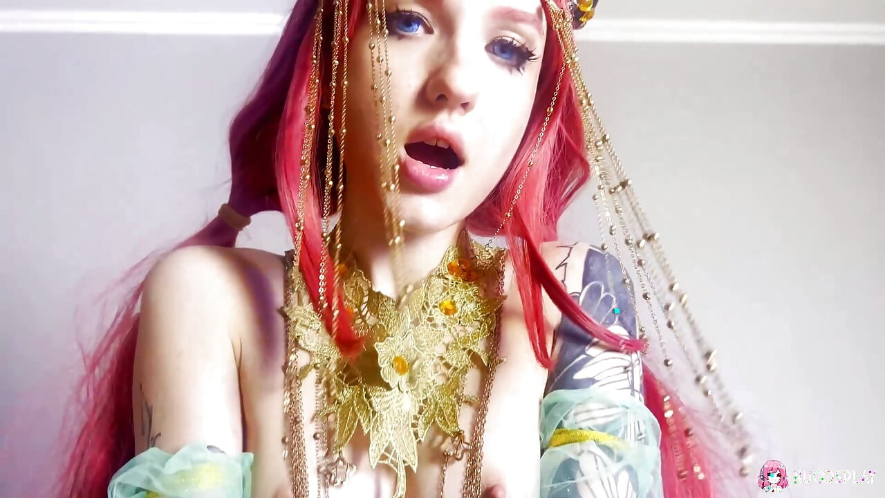 Hot redhead girl Sunako K moans as she gets fucked hard.