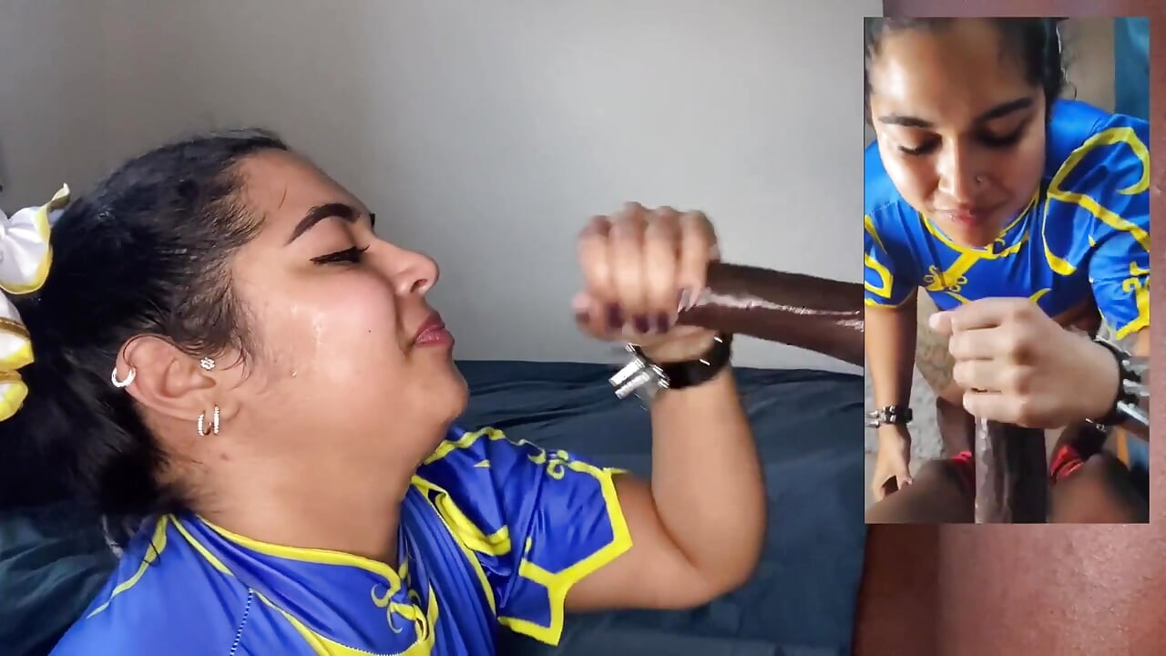 BBW Chun Li Fucks BBC Ermac & Gets a Cum Facial