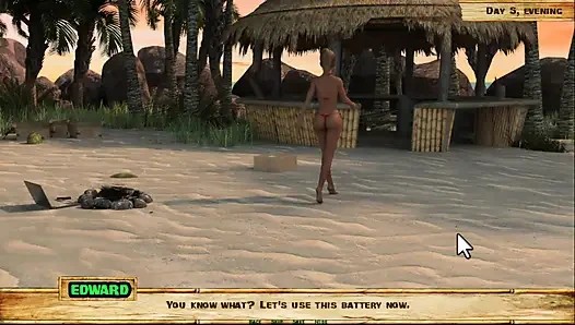 Pulau Lewd #5 - cewek ini suka banget nyepong kontol seolah-olah dia pro