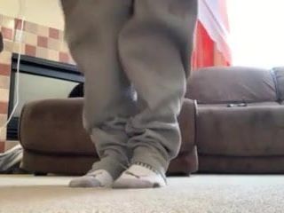 Ankle Socks couch masturbation