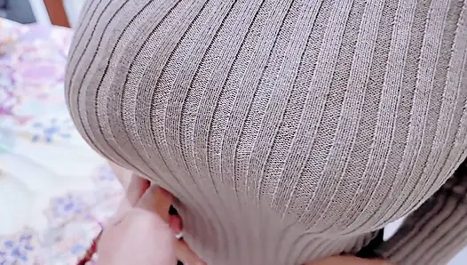 Bos menjebak sekretaris hijab seksi