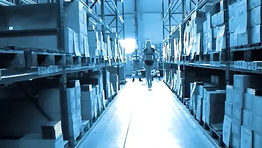 German Domination Blonde Sluts in Cage and Bathroom