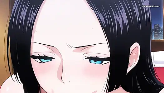 Boa Hancock'un sıkı amcığı her santimini sırılsıklam etti ve daha fazlası için yalvardı - yapay zeka oluşturuldu