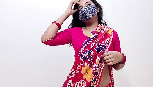 Saree wear Village boudi real fingering sex video xxx bangla clear dirty talk