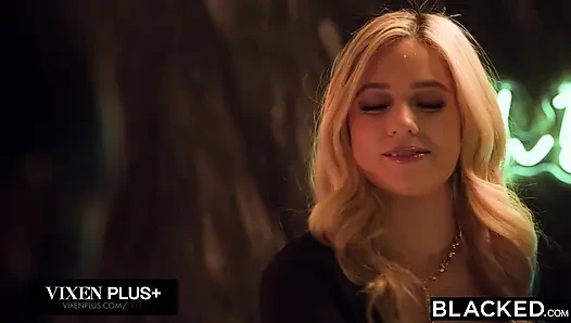 BLACKED Gorgeous Blonde Bartender River Lynn Has Her BBC Dreams Come True