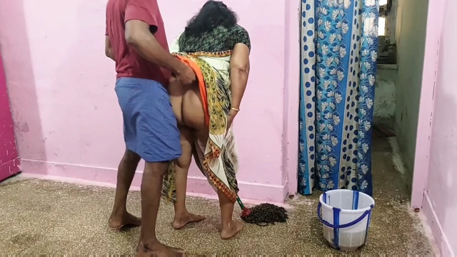 My Stepmother Was Cleaning the Floor with a Mop, so I Held the Saree up so It Wouldn't Fall on the Floor