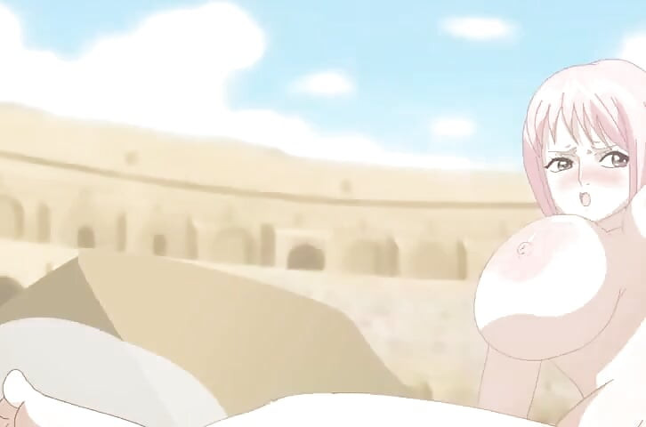 One Piece - Luffy Fucks Rebecca Anal in Front of Everyone P54